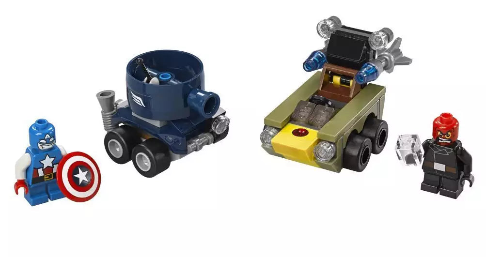 LEGO Super Heroes 76065 Captain America vs. Red Skull, Inhalt