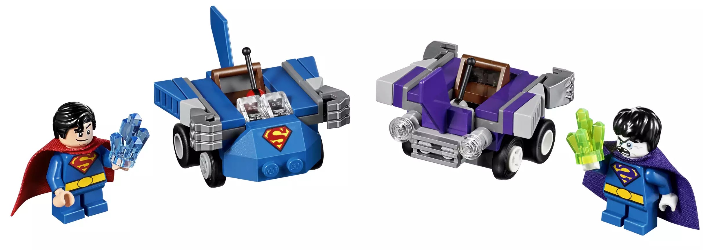 LEGO Super Heroes 76068 Superman vs. Bizarro, Inhalt