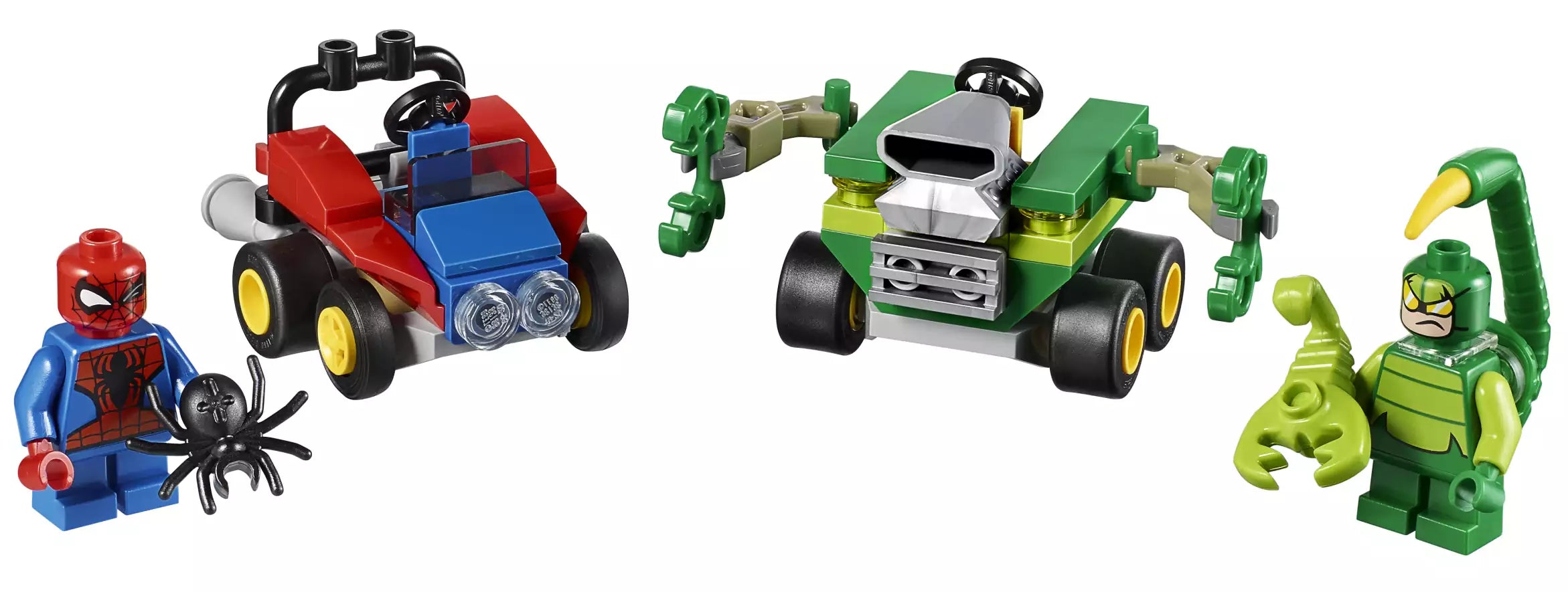 LEGO Super Heroes 76071 Spider-Man vs. Scorpion, Inhalt