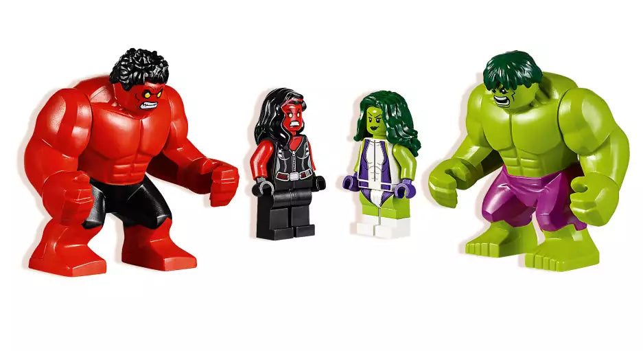 LEGO Super Heroes 76078 Hulk gegen Red Hulk, Minifiguren