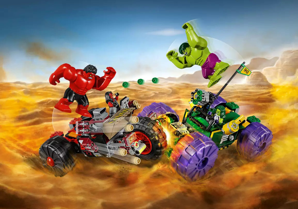 LEGO Super Heroes 76078 Hulk gegen Red Hulk, Detail 1