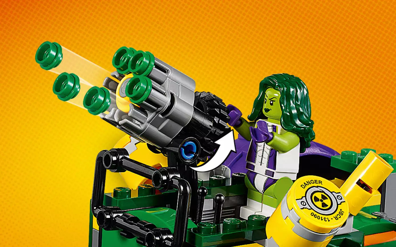 LEGO Super Heroes 76078 Hulk gegen Red Hulk, Detail 2