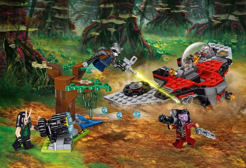 LEGO Super Heroes 76079 Ravager-Attacke, Detail 2