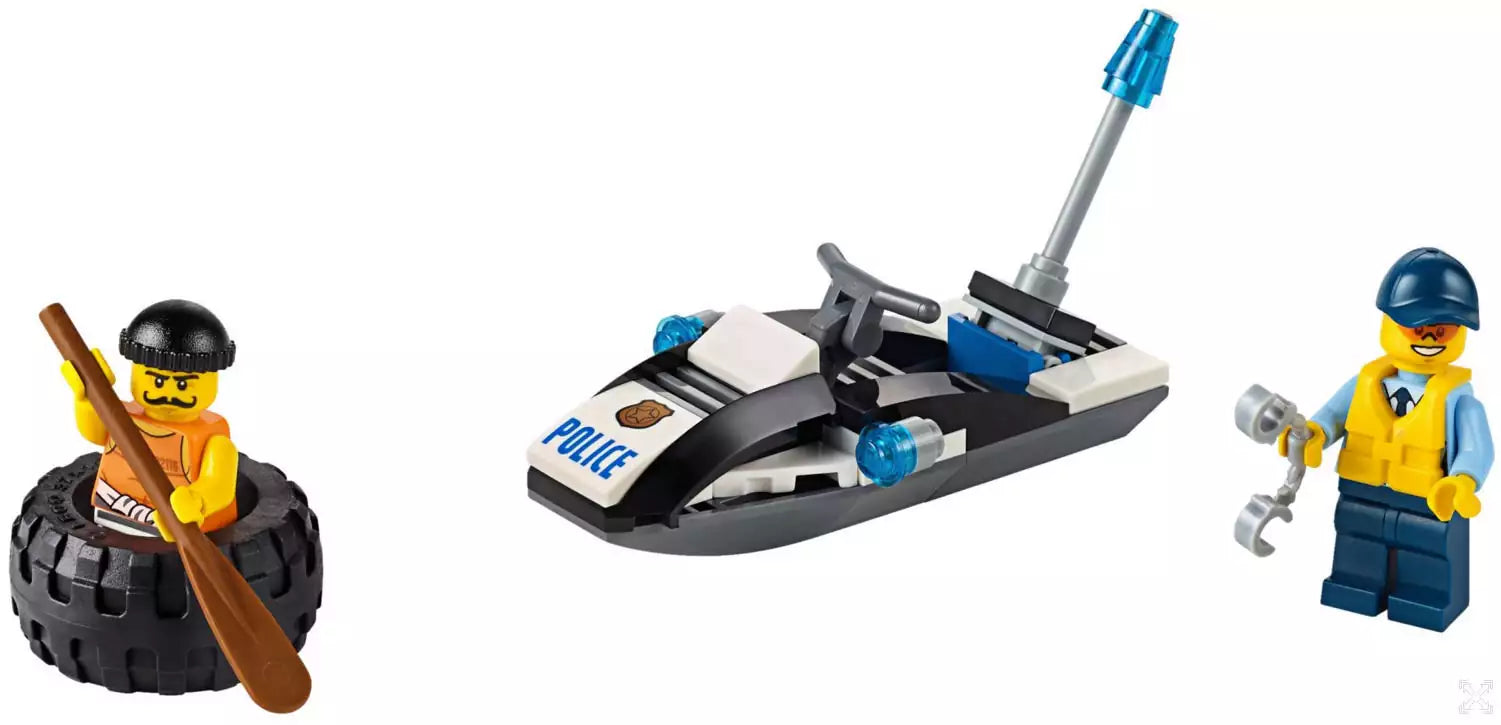 LEGO City 60126 Flucht per Reifen