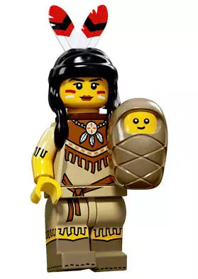 LEGO Minifiguren Serie 15 71011-04 Indianerin
