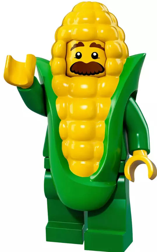 LEGO Minifiguren Serie 17 71018-04 Mann im Maiskolbenkostüm