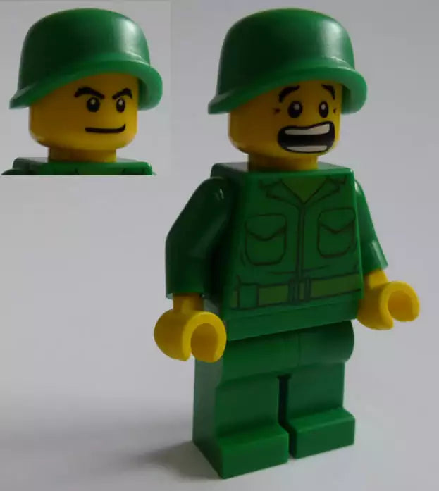 LEGO Militär MIL103-08-A Zwei Sanitäter und verwundeter Soldat