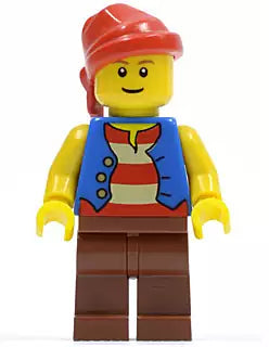 LEGO Pirates PI137 Pirat mit blauer Weste