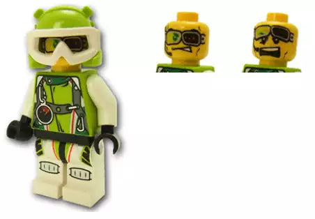 LEGO City Minifiguren WR019 Team X-treme Daredevil 2 (DEX-treme)