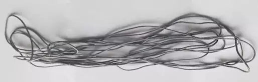 LEGO Technic x77cc300 Schnur mittel (1,2mm), 300 cm, dunkelgrau