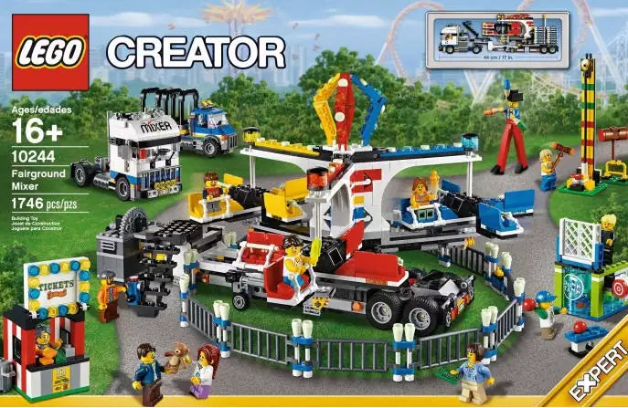 LEGO Creator 10244 Jahrmarkt-Fahrgeschäft