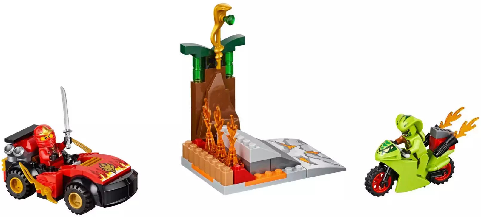 LEGO Juniors 10722 Schlangenduell, Inhalt