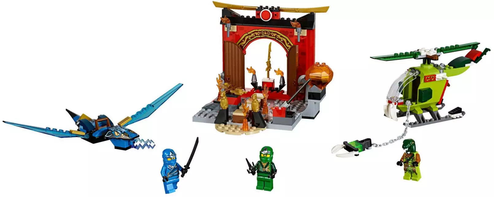 LEGO Juniors 10725 Der verlorene Tempel, Inhalt