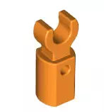 LEGO Stangen 11090 Griffhand mit Loch, orange