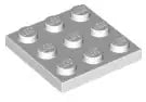 LEGO Platten 11212 Platte 3x3, weiß