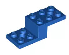 LEGO Sonderplatten 11215 Halter 5x2x1 1/3 mit 2 Löchern, blau