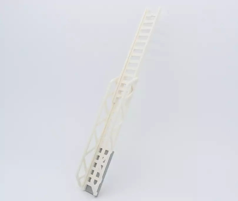 LEGO Treppen 11299ac01 Feuerwehrleiter komplett, weiß/hellgrau