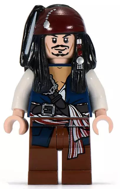 LEGO Pirates of the Caribbean POC001 Jack Sparrow