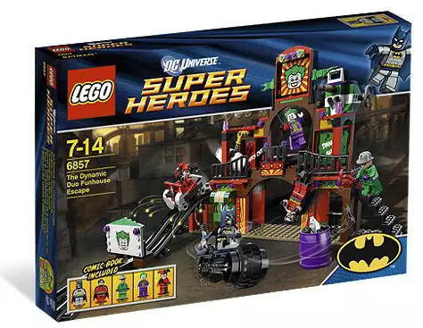 LEGO Super Heroes 6857 Dynamic Duo Funhouse Flucht