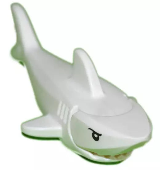 LEGO Tiere 14518c01pb01 Haifisch (Weißer Hai), weiß