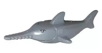 LEGO Tiere 14518c02pb01 Sägefisch, dunkelgrau