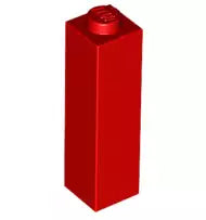 LEGO Steine 14716 Stein 1x1x3, rot