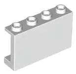 LEGO Wandelemente 14718 Paneel 1x4x2, weiß