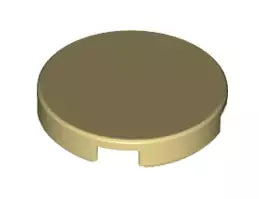 LEGO Fliesen 14769 Fliese rund 2x2, beige