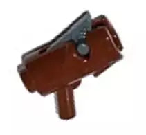 LEGO Waffen 15391c01 Mini-Blaster (komplett), rotbraun