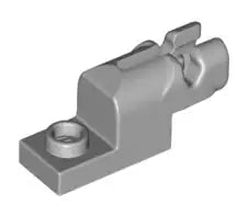 LEGO Waffen 15403c01 Mini-Blaster auf Platte 1x2 (komplett), hellgrau