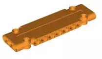 LEGO Technic 15458 Paneel Platte (1x3x11), orange