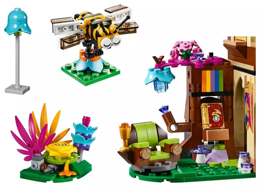 LEGO Pflanzen 15469 Blütenbätter mit Achsloch, mittel-azurblau