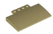 LEGO Schrägsteine 15625 Bogenstein 5x8x2/3, beige