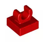 LEGO Fliesen 15712 Fliese 1x1 mit Clip, rot