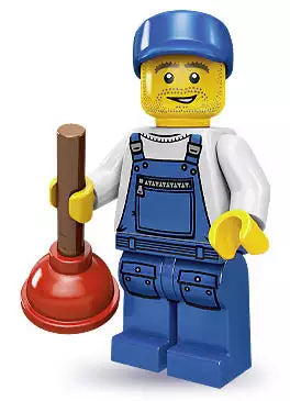 LEGO Minifiguren Serie 9 71000-05 Klempner