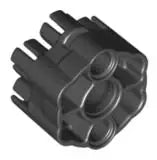 LEGO Waffen 18588c03 Schnellschuss-Kanone 6-läufig (komplett), schwarz/hellgrau