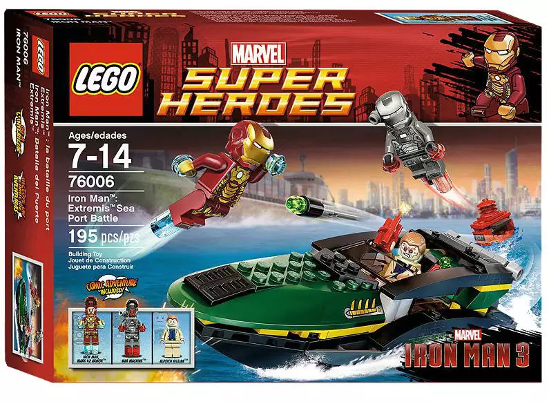 LEGO Super Heroes 76006 Speedboot-Einsatz