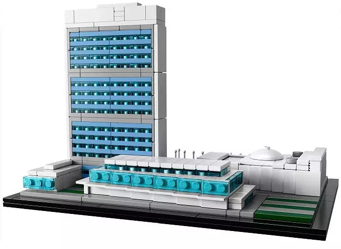 LEGO Architecture 21018 UN-Hauptquartier, Detail 1