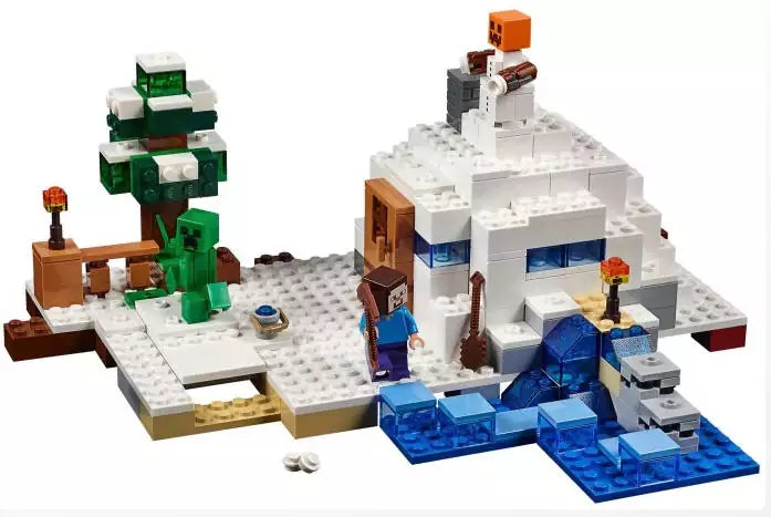 LEGO Minecraft 21120 Das Versteck im Schnee