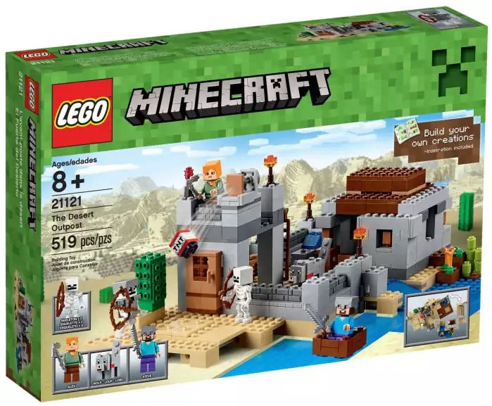 LEGO Minecraft 21121 Der Wüstenaußenposten