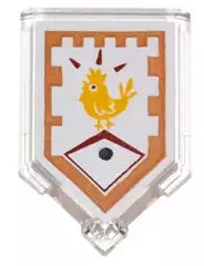 LEGO Nexo Knights 22385pb014 Kraftschild "Hühnchen-Power"