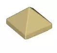 LEGO Schrägsteine 22388 Pyramide 1x1x2/3, beige