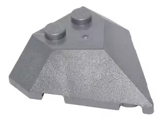 LEGO Schrägsteine 22391 Keil 4x4 mit Spitze, mattsilber