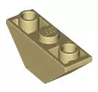 LEGO Schrägsteine 2341 Dachstein doppelt invers 45° 3x1, beige