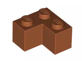 LEGO Steine 2357 Eckstein 2x2, rotbraun