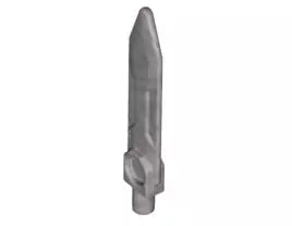 LEGO Waffen 23860 Nexo-Schwertklinge, mattsilber