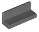 LEGO Wandelemente 23950 Paneel 1x3x1, dunkelgrau