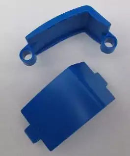 LEGO Technic 24116 Paneel, gebogen (3x6x3), blau