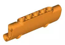 LEGO Technic 24119 Paneel gebogen 3x7, orange