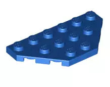 LEGO Sonderplatten 2419 Platte 3x6 mit 2 abgeschrägten Ecken, blau